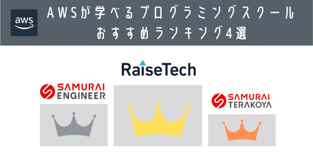 AWSが学べるプログラミングスクールおすすめランキング